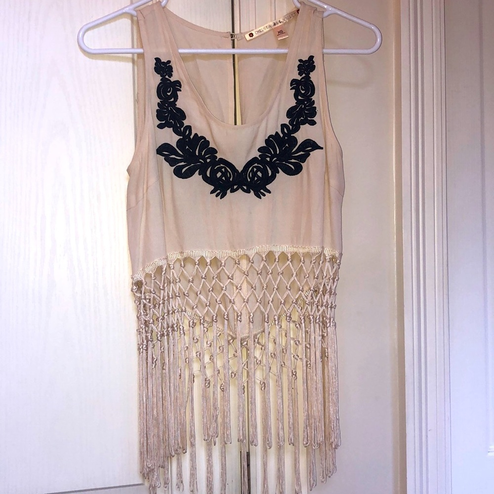 Fringe Crop Top